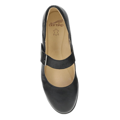Collette Black Burnished Nubuck