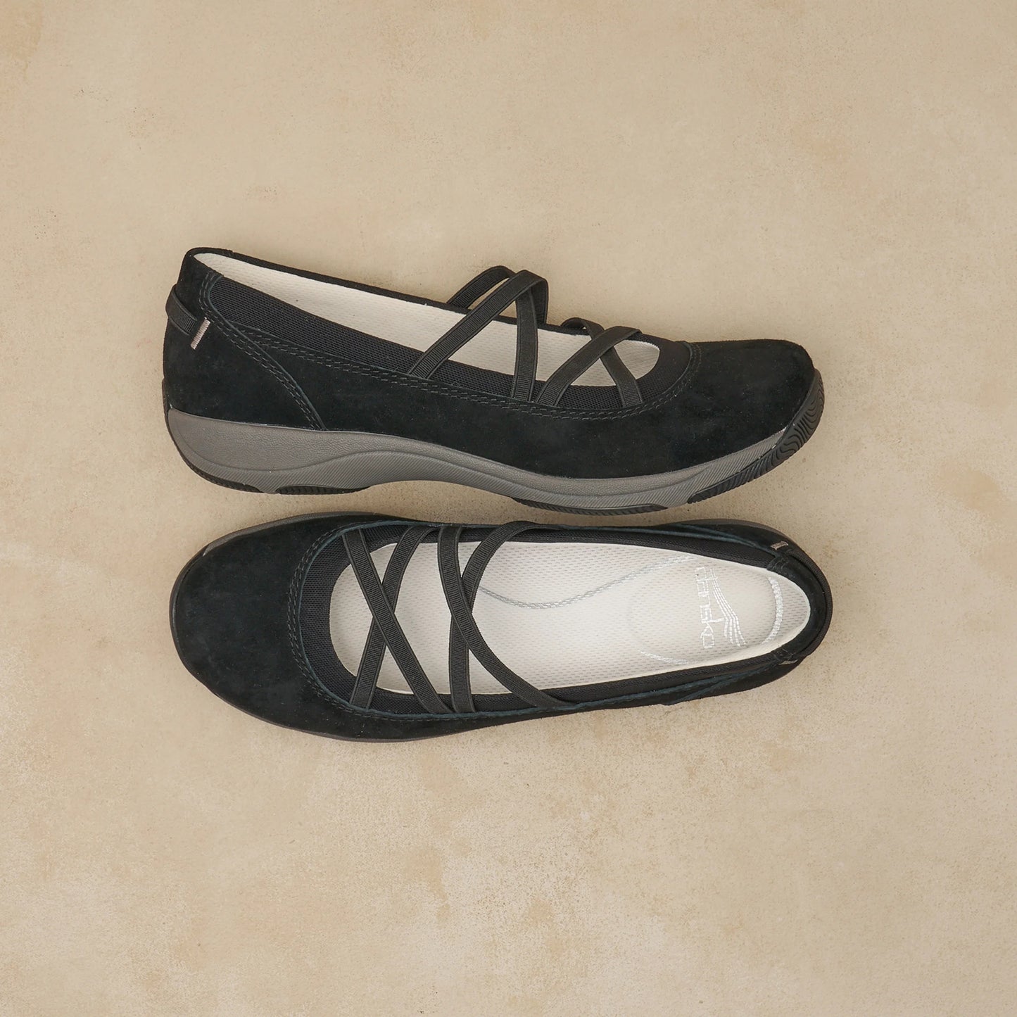 Harper Black Suede