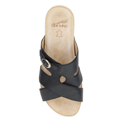 Regan Black Leather
