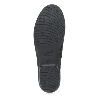 Cheryl Wide Black Burnished Nubuck