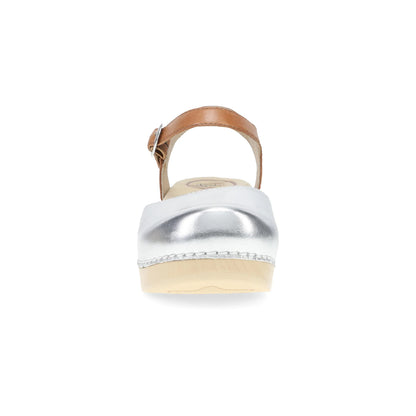 Sam Silver/Tan Leather