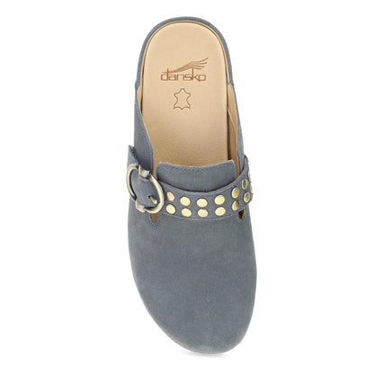 Branson Dusty Blue Suede