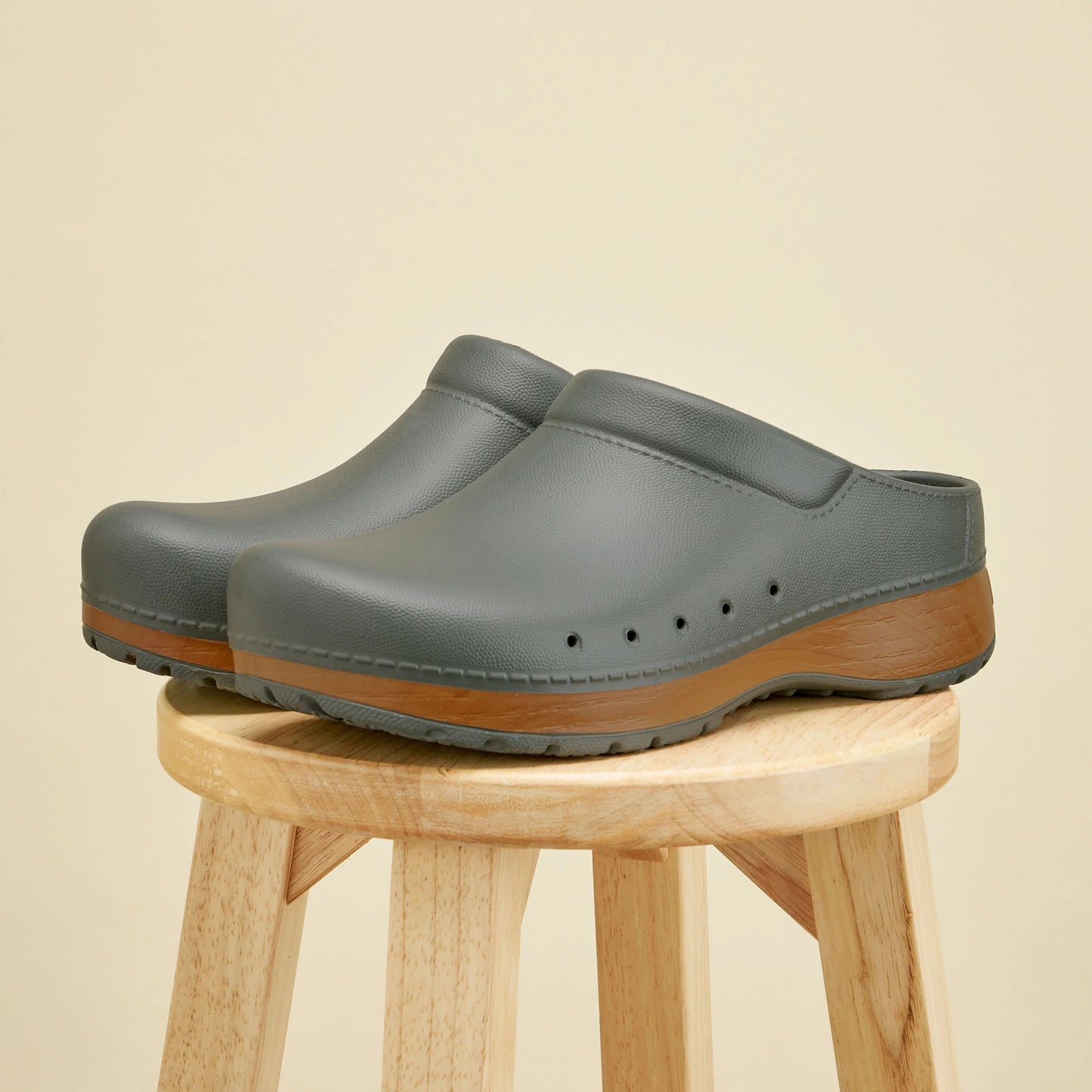 Kane Mens Grey Mule