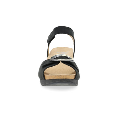 Stella Black Milled Nubuck
