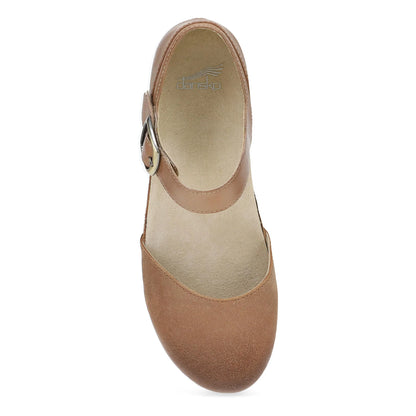 Mae Tan Burnished Suede