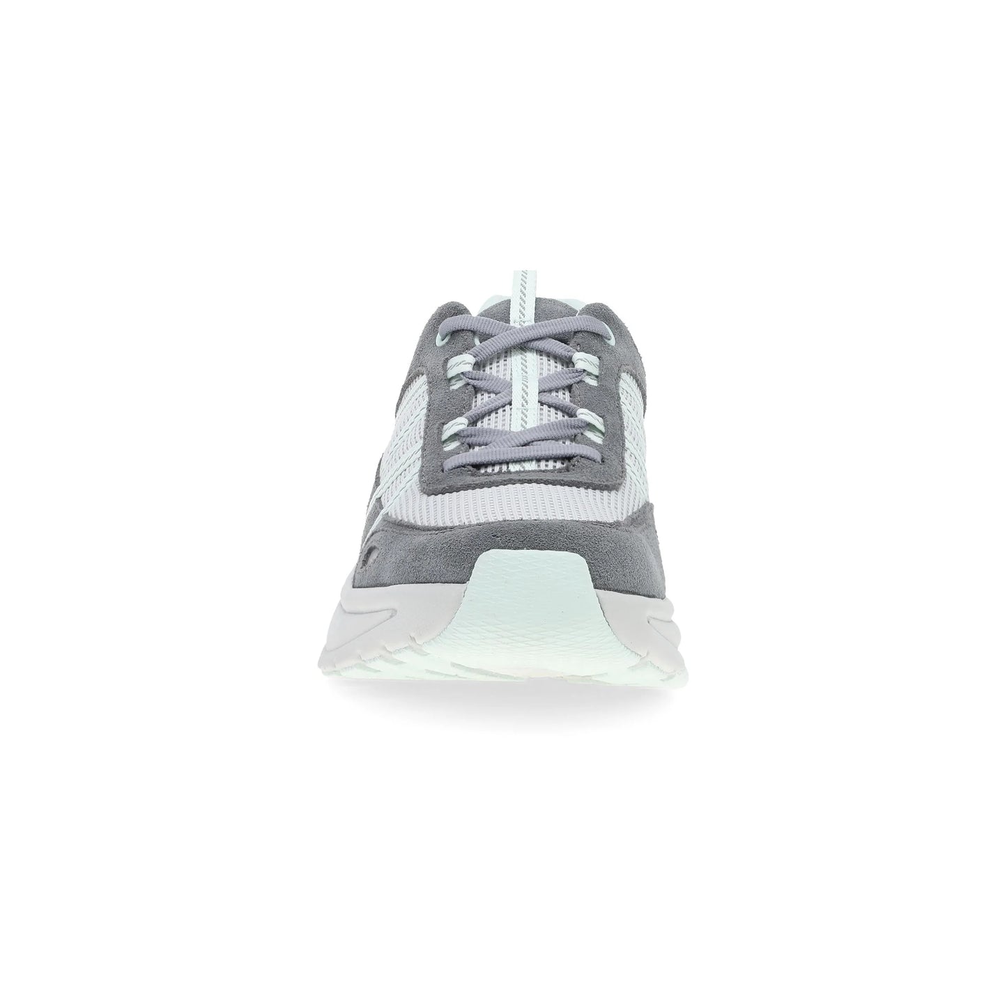 Poppy Frost Grey Suede