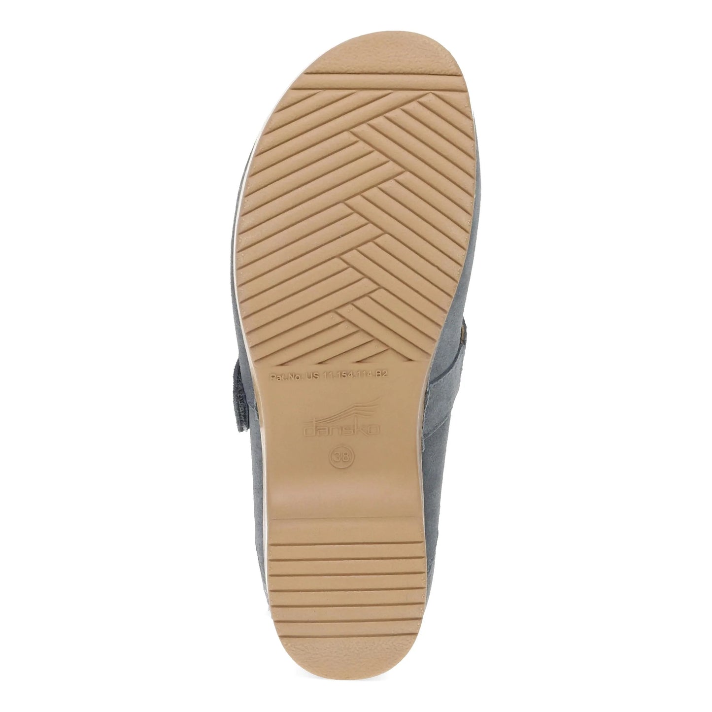 Branson Dusty Blue Suede